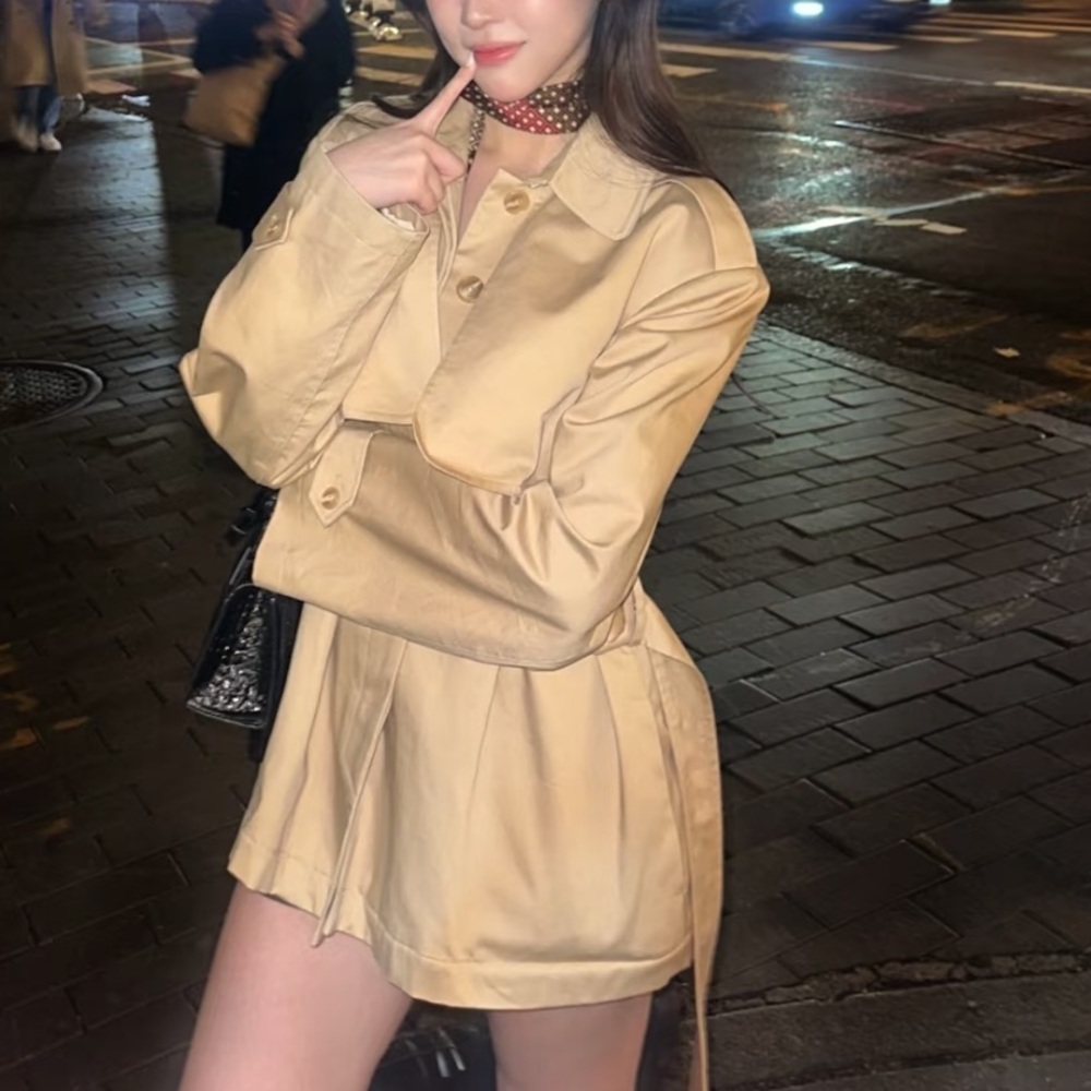 Guizio Thea Trench Coat